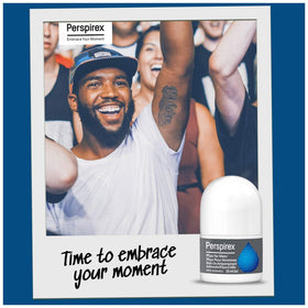 Perspirex Plus allows applying regular deodorant on top.
