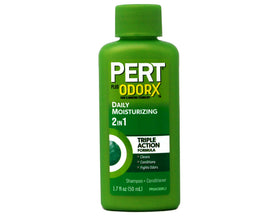 Pert Plus 2in1 shampoo bathroom product shot for daily use.