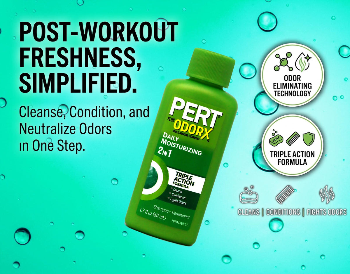 Pert Plus 2in1 shampoo bottle close-up label, clear branding.