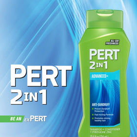 Pert Plus all-day freshness scent boosts confidence throughout the day.