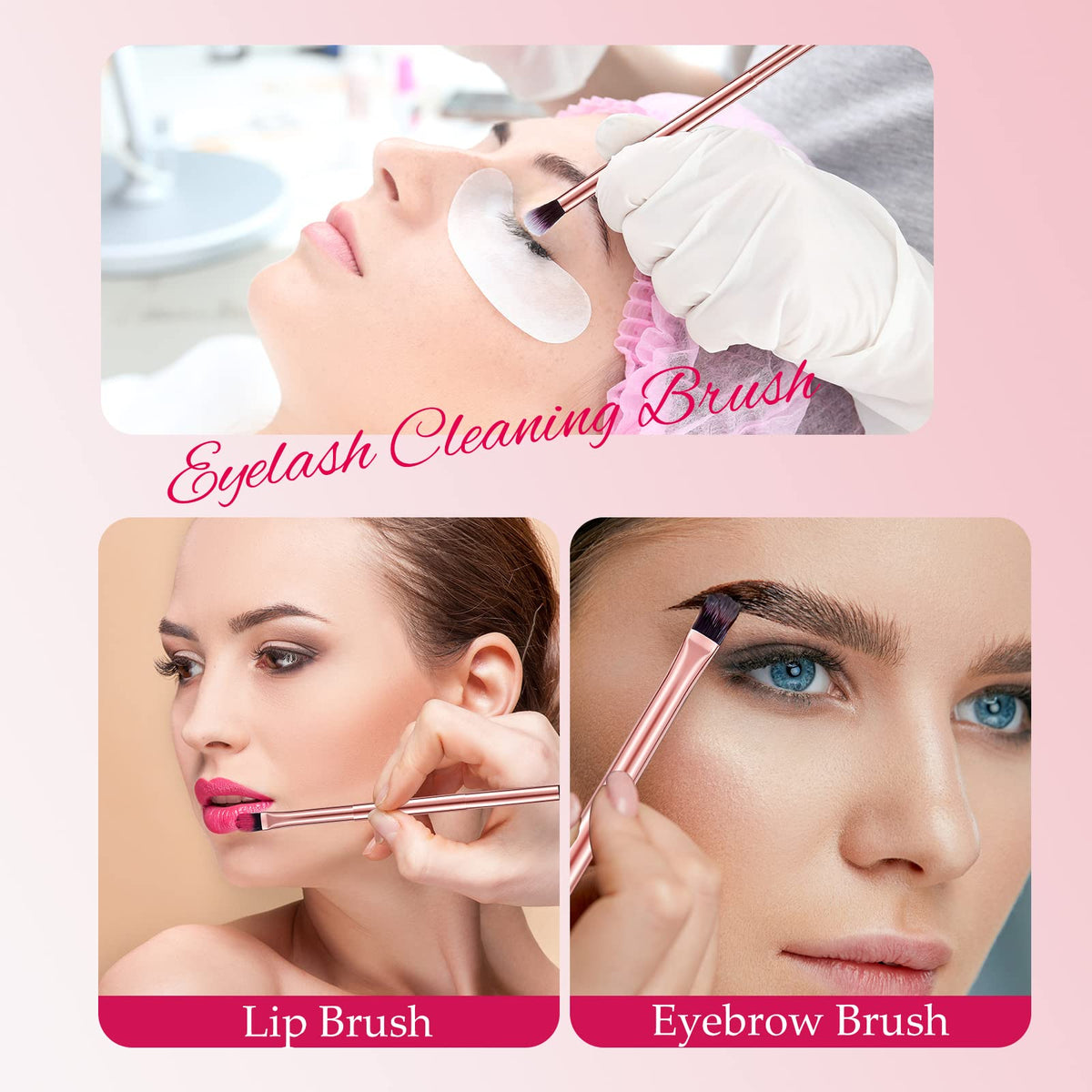Eye and nose concealing with Perthlin dual-ended brush for targeted use