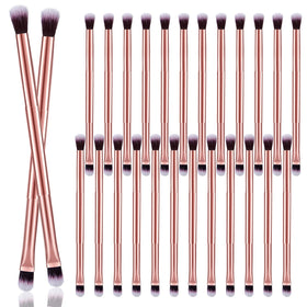Perthlin 24Pcs Eyeshadow Smudge Brush flat head concealer for precise coverage
