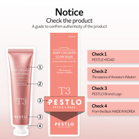 PESTLO Glow Mask glow close-up showcases luminous, refreshed complexion.