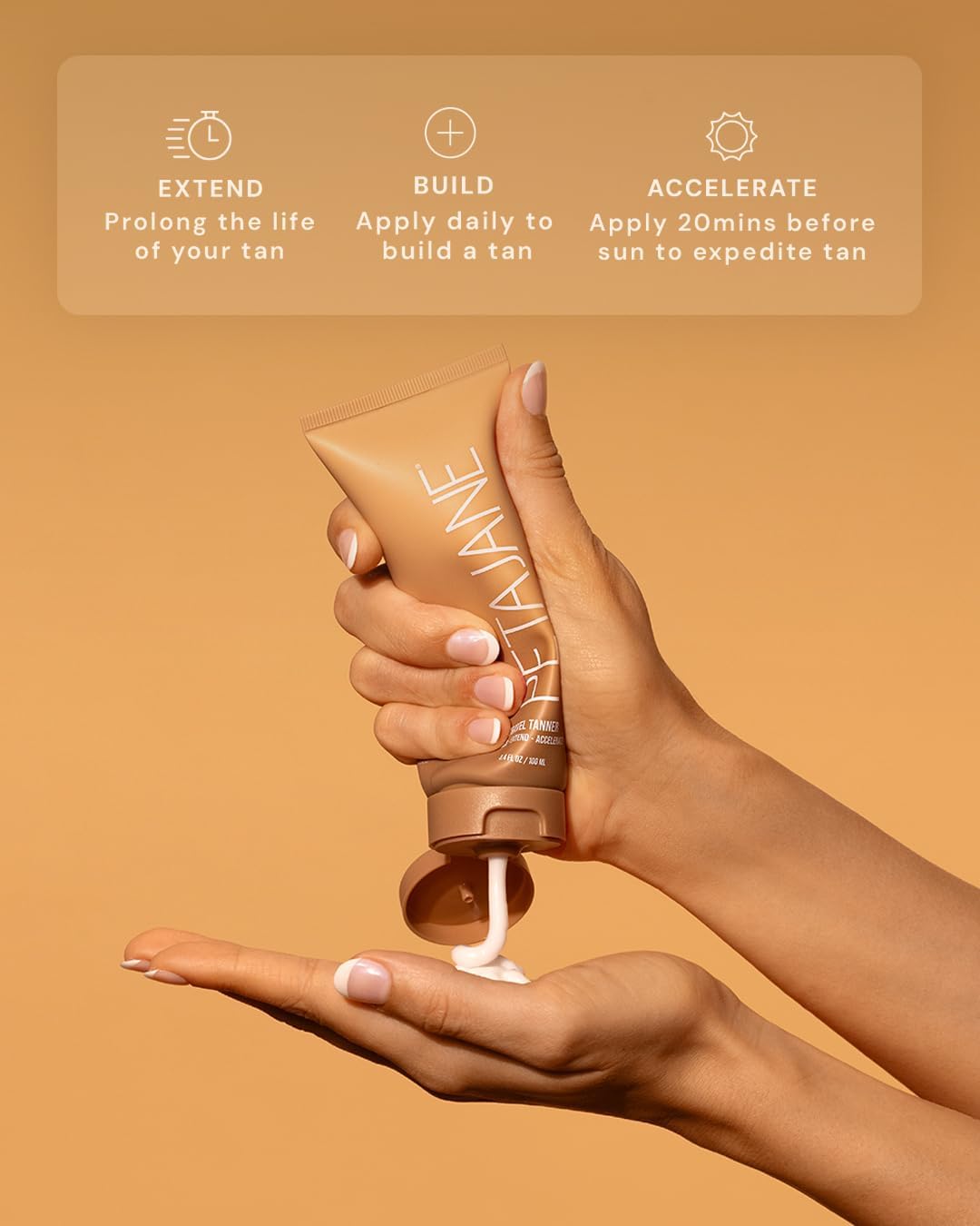 Peta Jane Travel Tanner airline-size tubes ideal for carry-on glow on the go.