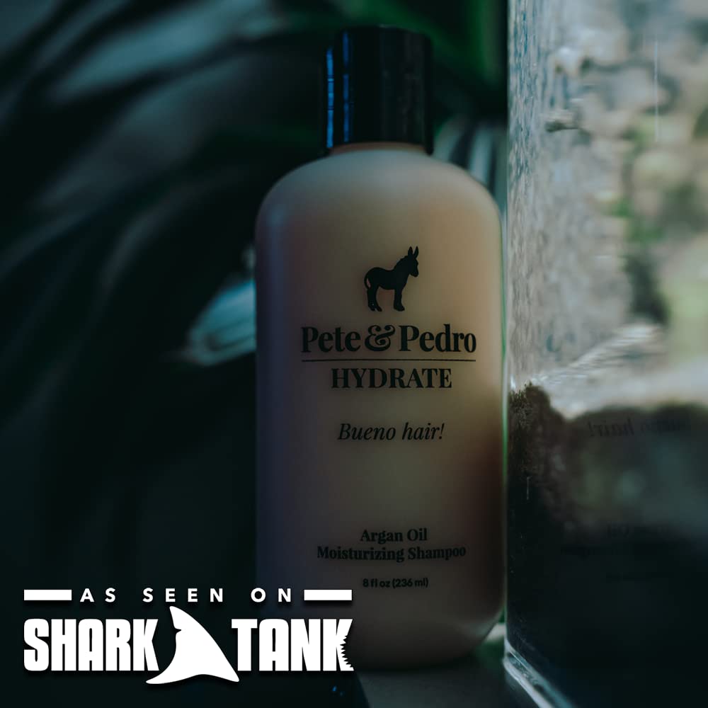 Pete & Pedro Hydrate lather shot conveys creamy foam and refreshing creamsicle scent.