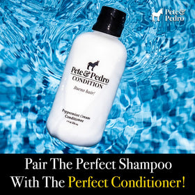 Pete & Pedro Hydrate dry hair transformation hints moisture balance and manageability.