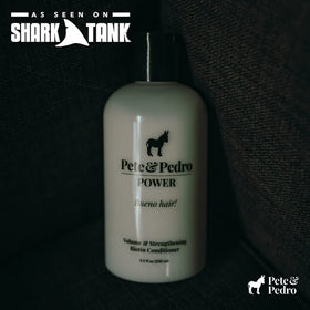 Pete & Pedro Power Conditioner creamy texture swatch suggesting rich conditioning