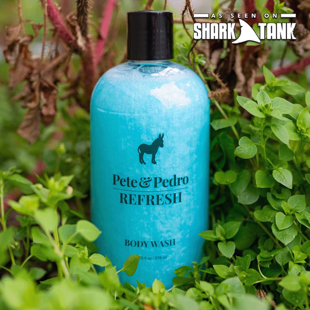 Pete & Pedro REFRESH unisex shower scene ideal for daily use