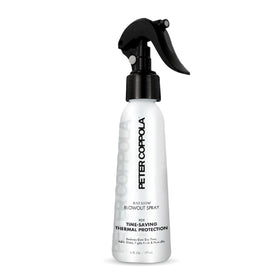 Peter Coppola Just Blow bottle front, heat protectant for daily blowouts.