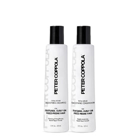 Peter Coppola Total Repair Shampoo bottle for color-safe cleansing and keratin aftercare.
