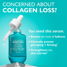 Peter Thomas Roth Collagen Skinjection serum pump dispense for precise, mess-free application