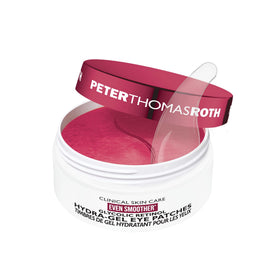 Peter Thomas Roth Even Smoother Eye Patches with Glycolic Retinol applied for smoother under-eye contour