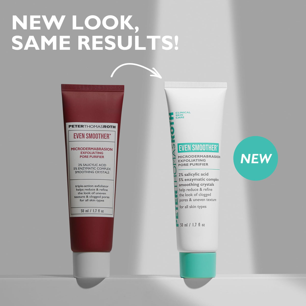Peter Thomas Roth Even Smoother pore-decongested look focused on refined texture.