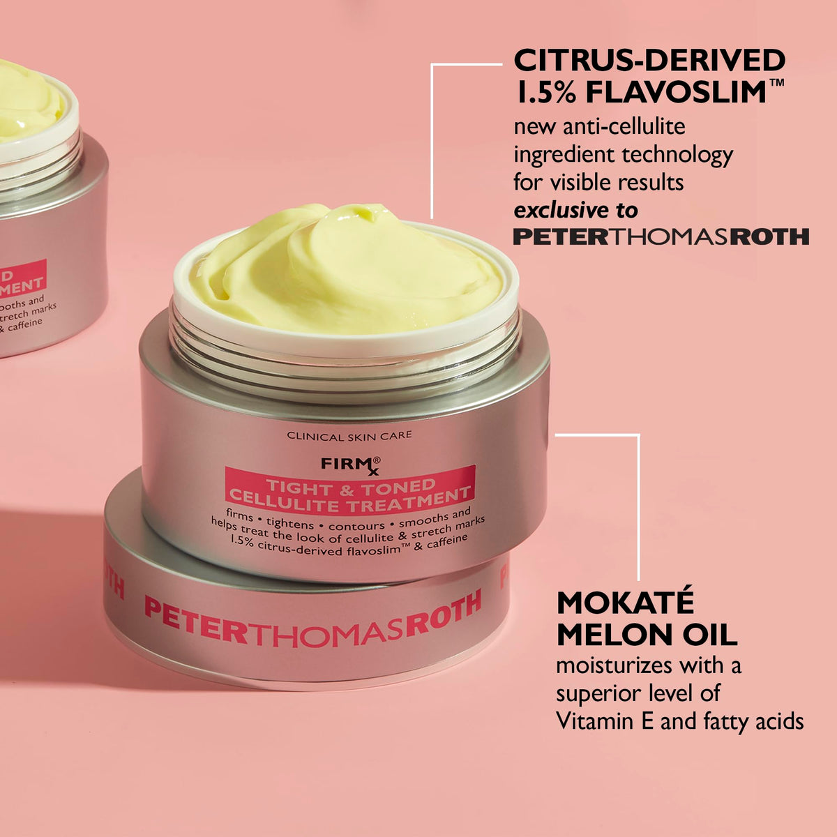 Peter Thomas Roth FIRMx Tight & Toned on the booty aids contour improvement.