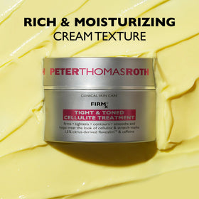 Peter Thomas Roth FIRMx Tight & Toned on arms supports improved texture.