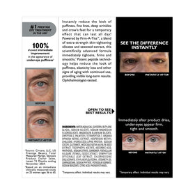 Peter Thomas Roth Instant FirmX Eye Tightener tube cap close-up for precise dab