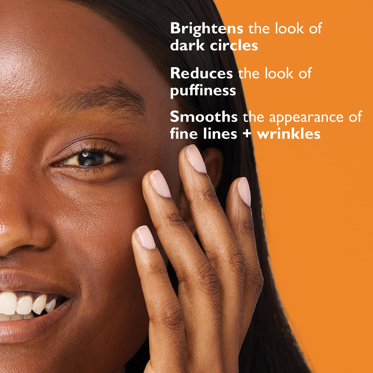 Peter Thomas Roth Potent-C Power Eye Cream texture closeup shows smooth finish