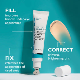 Peter Thomas Roth under eye cream close up showing creamy texture and brightening potential