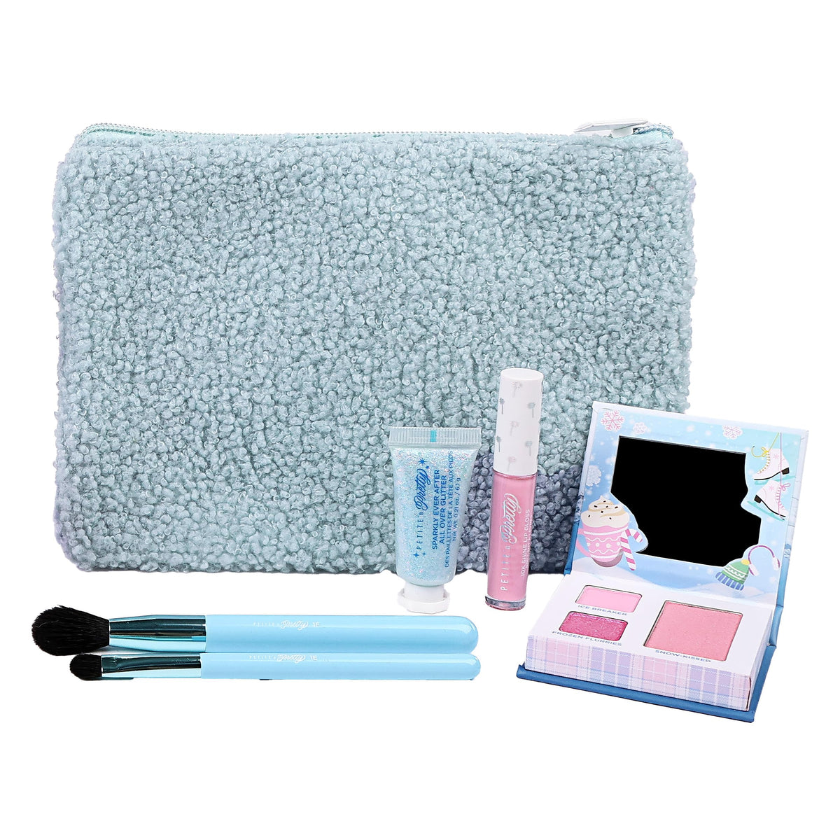 Petite 'N Pretty Holiday glow on-the-go with shimmering accents.