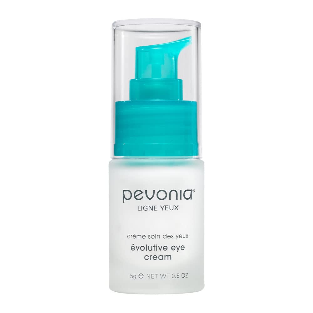 Pevonia Eye Cream 15g bottle hydrates the delicate eye area and reduces puffiness