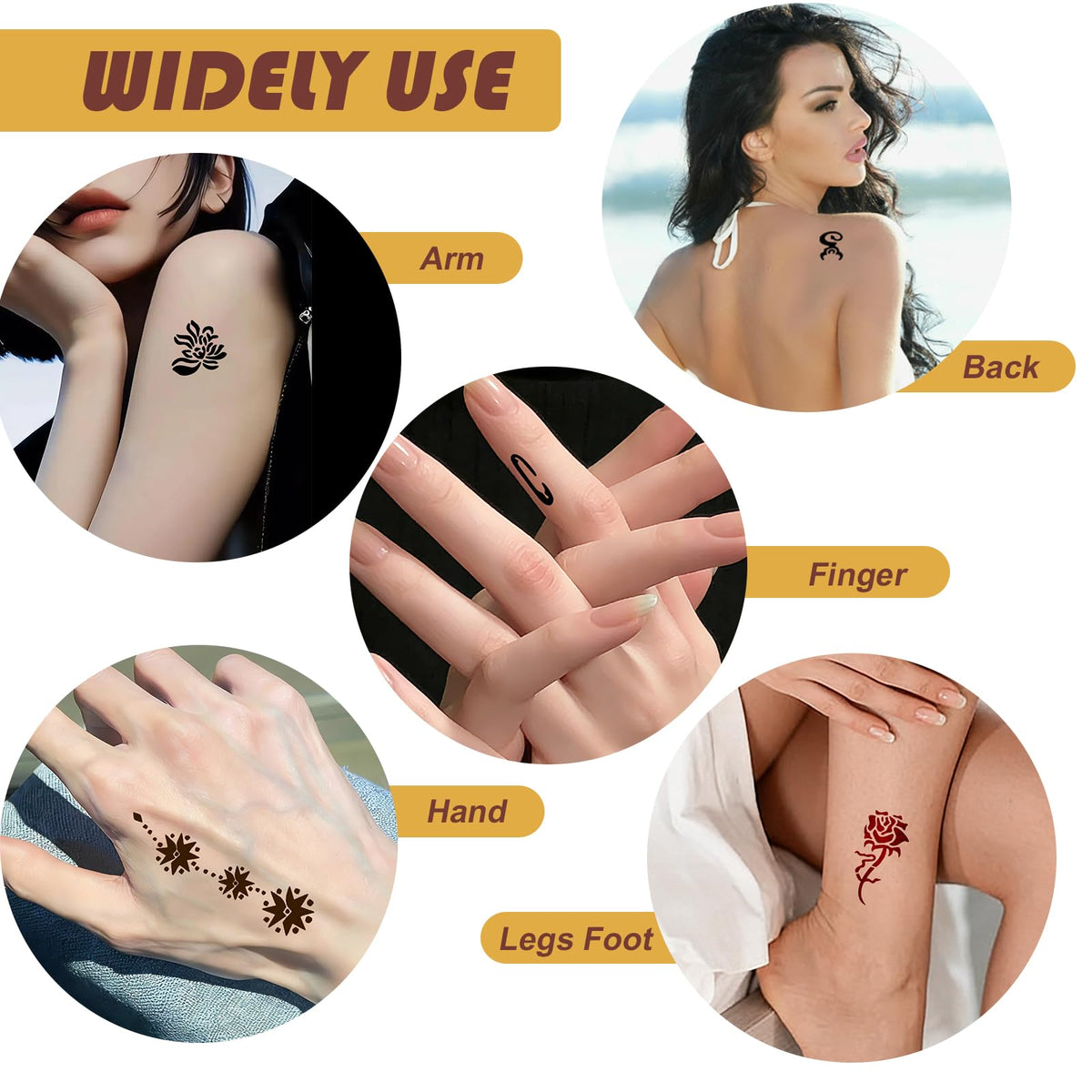 PFARRER DIY body art in real-life events with safe, skin-friendly ink.