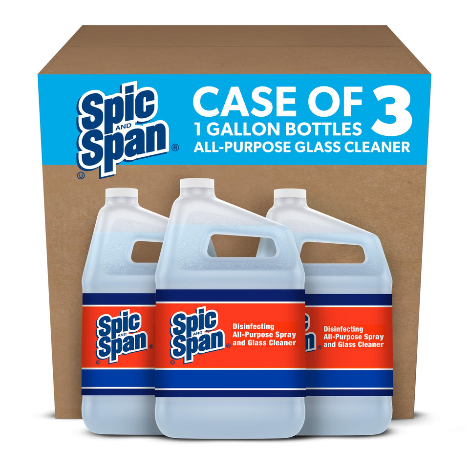 P&G Professional Spic and Span disinfecting spray bottle for versatile cleaning on multiple surfaces
