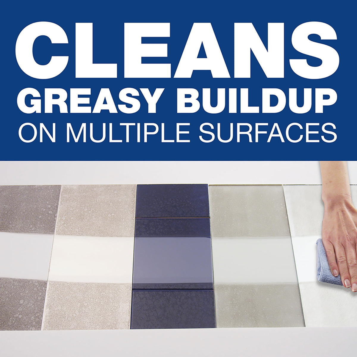 P&G Professional Spic and Span multi-surface packaging illustrating versatility