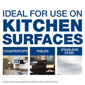 P&G Professional Spic and Span stainless steel shine on appliances