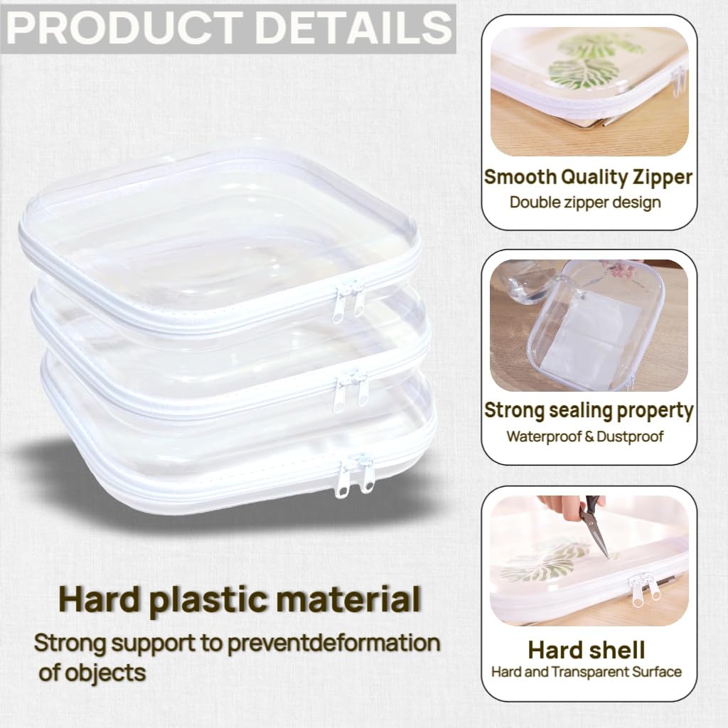 PGAXM travel organizer clear makeup bag for quick access to toiletries