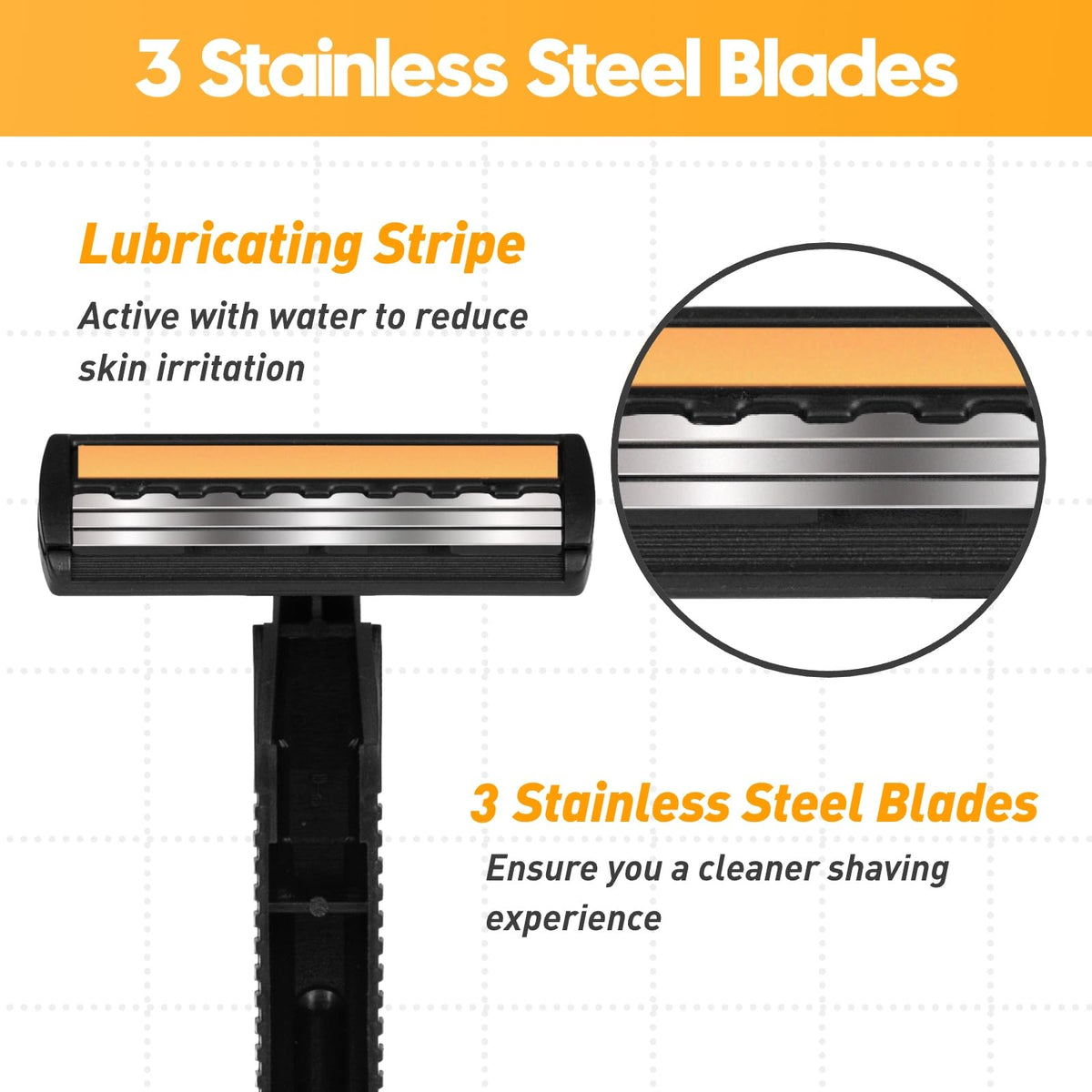 Phafaloop safety cap protects blades between uses
