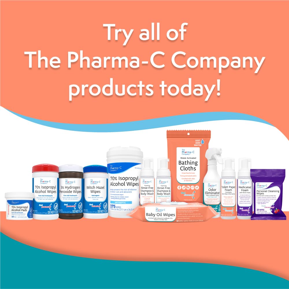 The Pharma-C Company travel-friendly pack for cleansing on the go