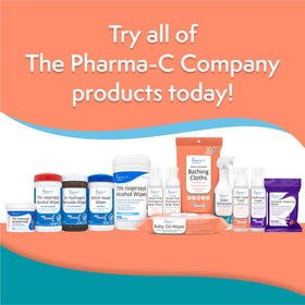 The Pharma-C Company travel-friendly pack for cleansing on the go