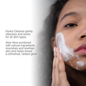 Pharmagel Hydra Cleanse with Aloe and Oat for nourishing care.