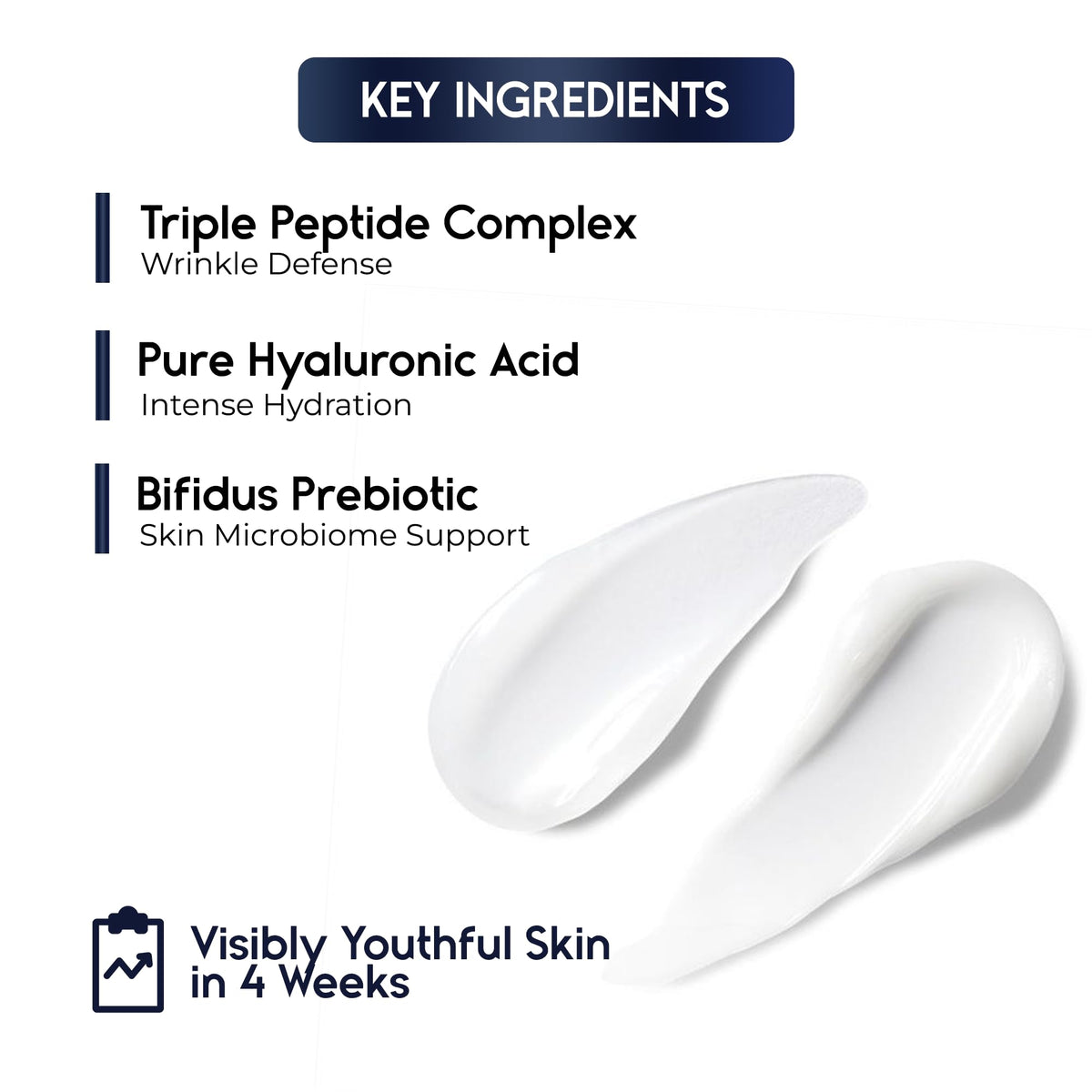 Pharmlitalia Night Cream application—easy nightly routine for mature skin.
