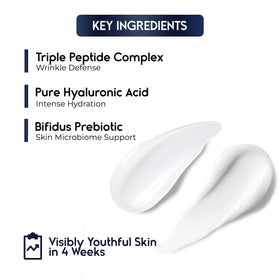Pharmlitalia Night Cream application—easy nightly routine for mature skin.