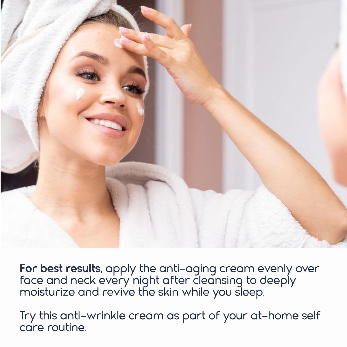 Pharmlitalia Wrinkle reduction technology visual—targets deep wrinkles for smoother look.