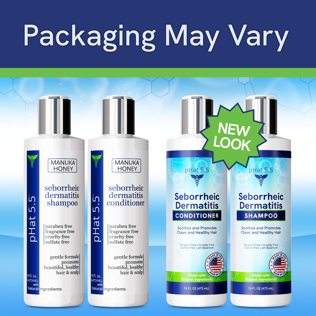 phat 5.5 fragrance-free conditioner bottle close-up for dry scalp