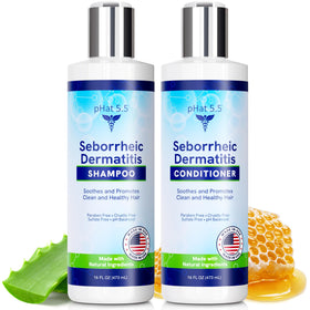 phat 5.5 sulfate-free shampoo bottle close-up for sensitive scalp