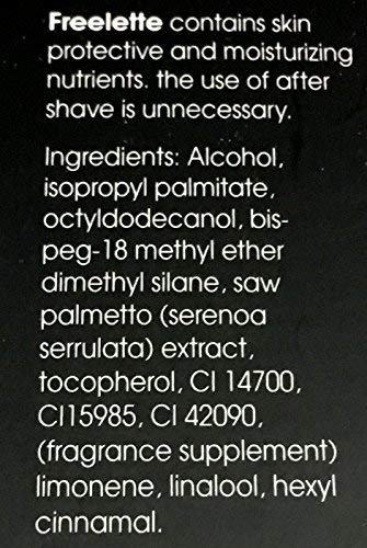 Pherolink Freelette daily shaving routine for a refreshing finish.