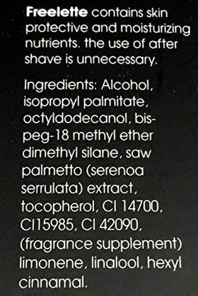 Pherolink Freelette daily shaving routine for a refreshing finish.