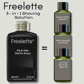 Pherolink Freelette saw palmetto bisabolol extracts support balanced skin.