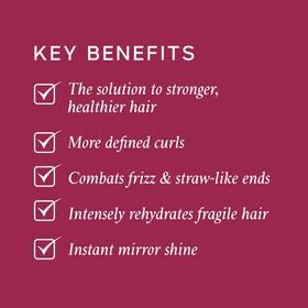 Elasticizer pre-shampoo treatment prepares hair for washing.