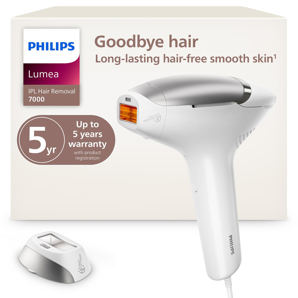 Philips Lumea 7000 body-attachment curve for comfortable full-body hair removal.