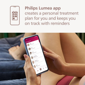 Philips Lumea 7000 safety sensors protect eyes during use.