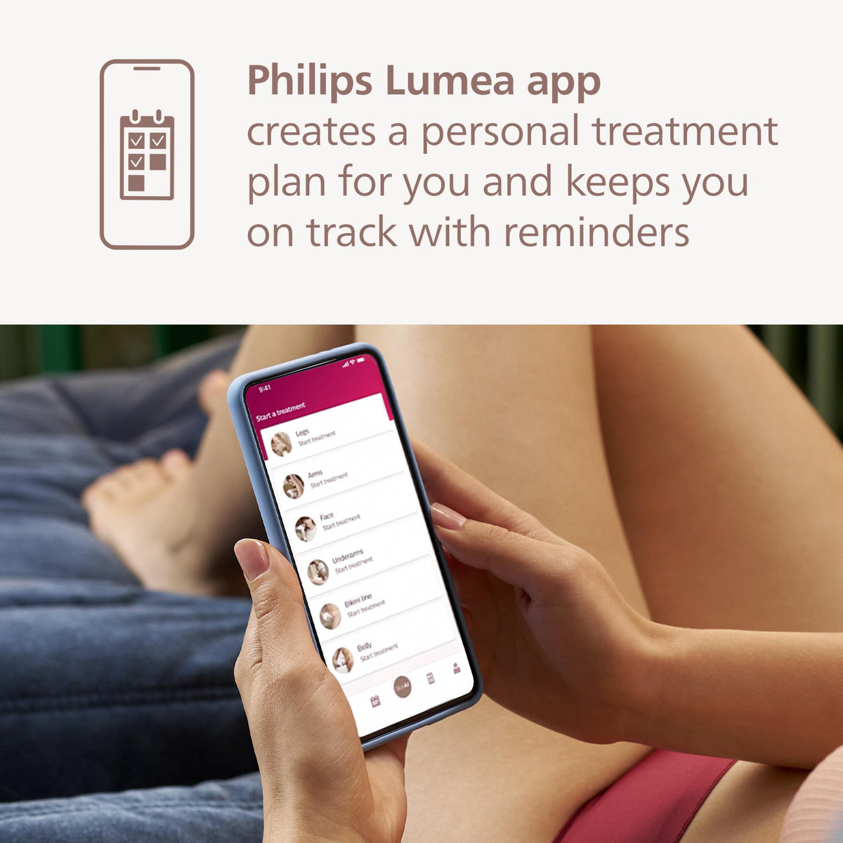 Philips Lumea 8000 IPL technology delivers safe, effective sessions