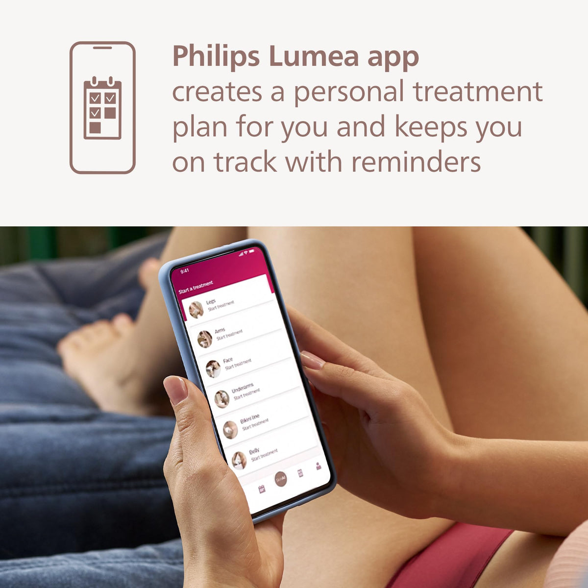 Philips Lumea 8000 packaging includes attachments and adapters