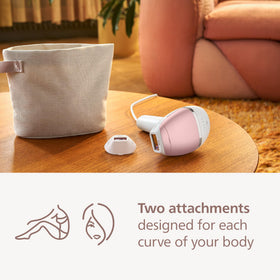 Philips Lumea 8000 SenseIQ skin tone sensor detecting safe settings