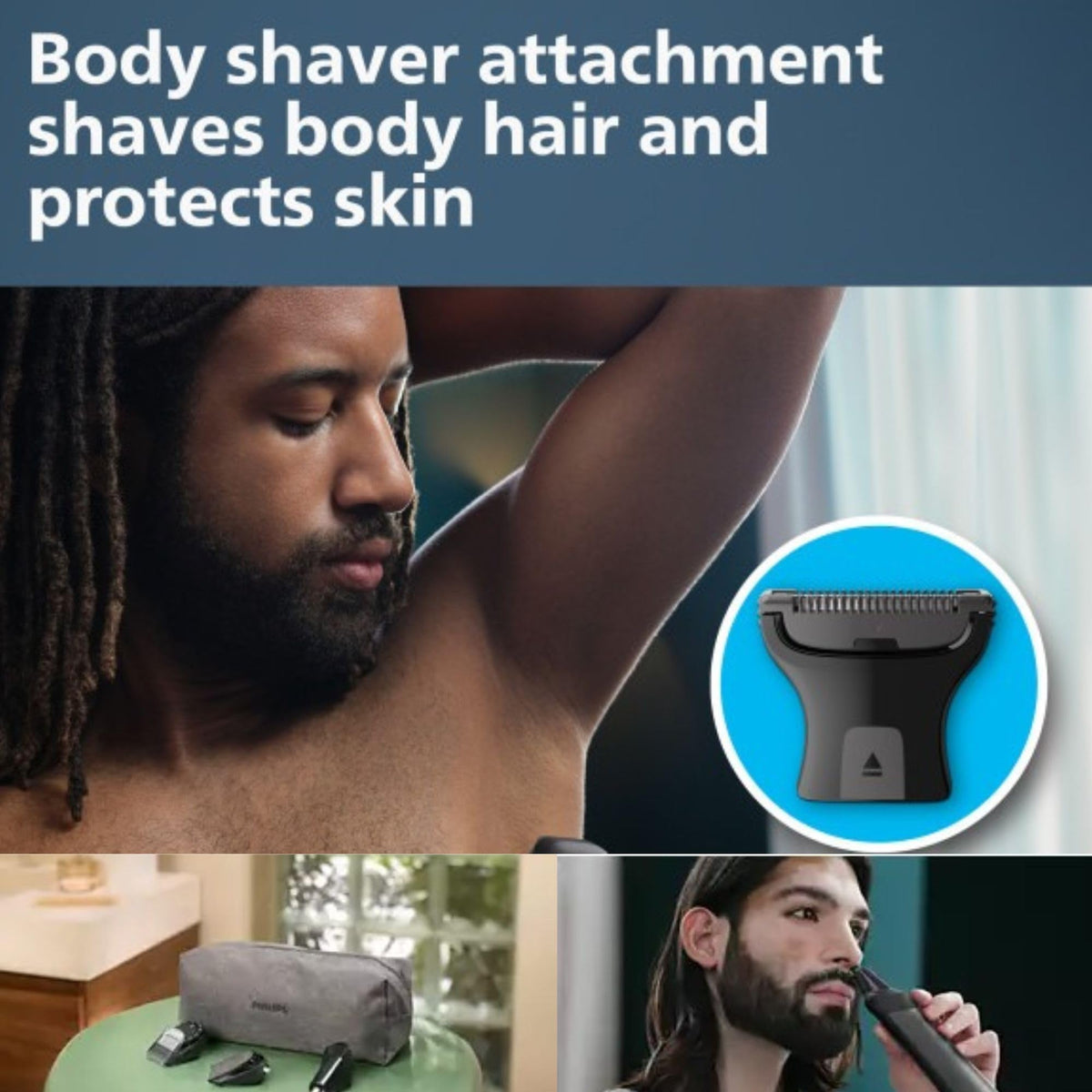 Philips Multigroom nose ear trimmer for precise detail work