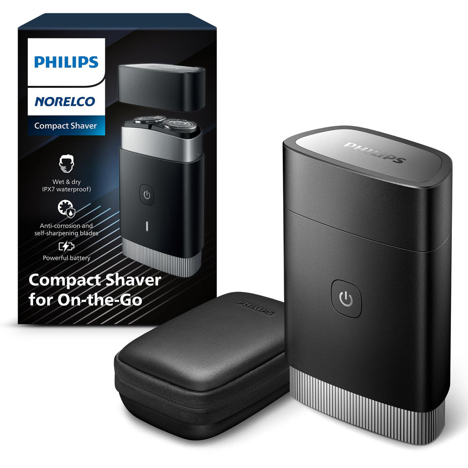 Philips Norelco PQ888/81 compact design for on-the-go shaving