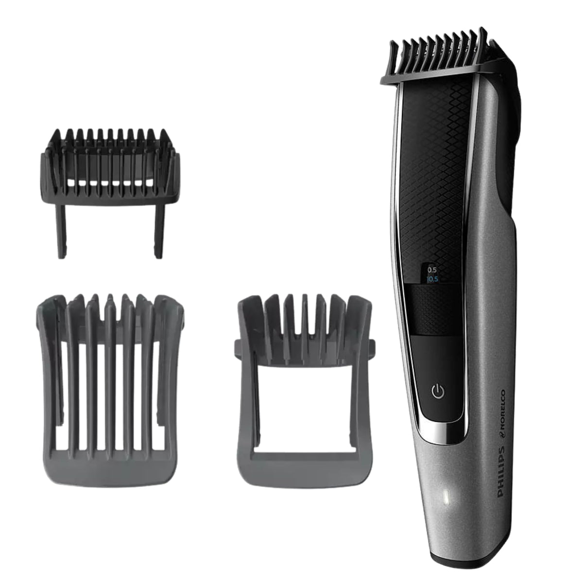 Philips Norelco Series 5500 wet/dry design for easy cleaning and quick trims
